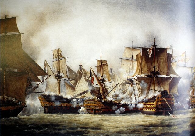 Imperio Napoleónico derrotado por los Britanicos
