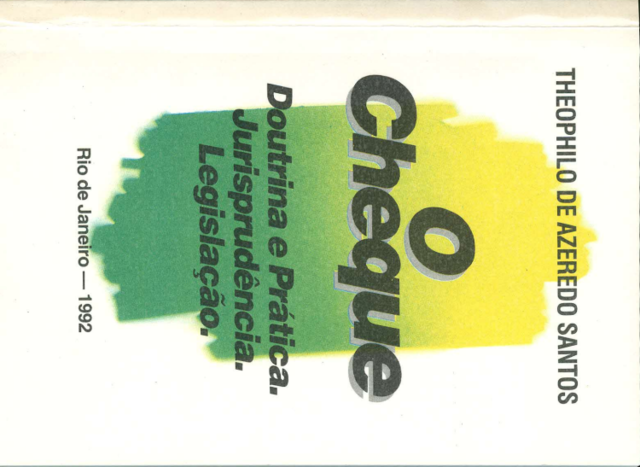 Lançamento do livro "O Cheque" do prof. Theóphilo