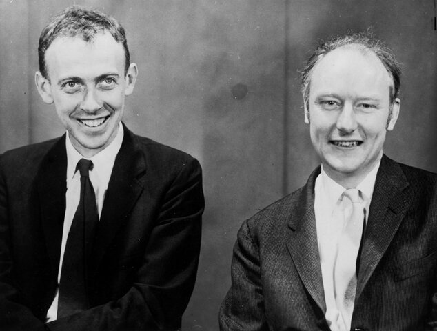 ADN por Watson y Crick.