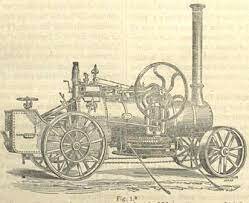 Arado de vapor de Fowler.