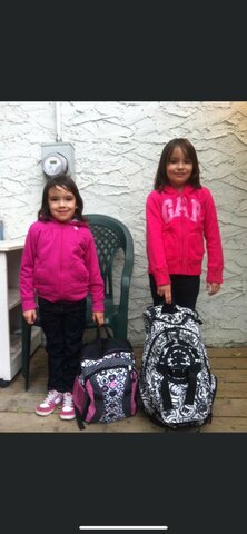 started kindergarten