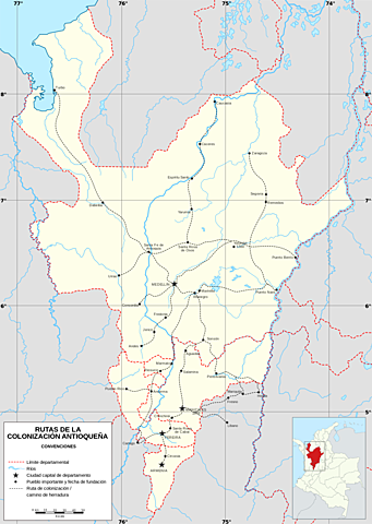 que fue la colonización antioqueña