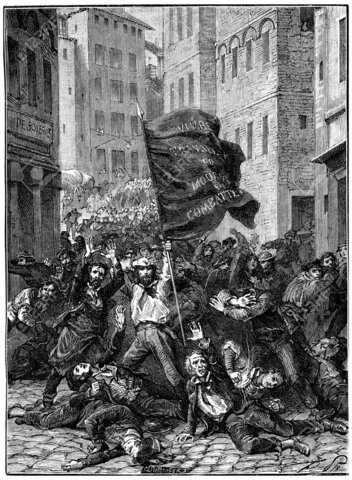 2ª huelga de los sederos de Lyon