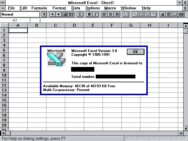 Microsoft Excel