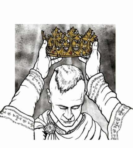 William was crowned