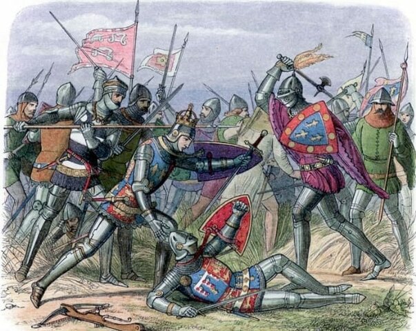 The hundred year’s war started