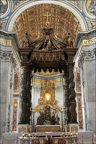 BALDAQUINO BASILICA DE SAN PEDRO