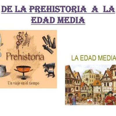 Timeline: Examen TICs Sociales Linea de Tiempo Prehistoria y Edad Media