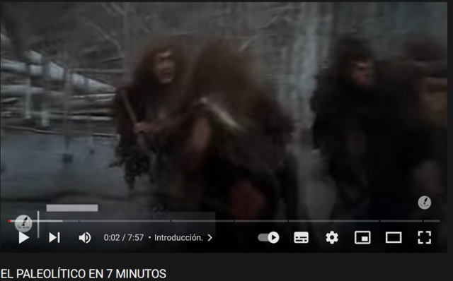 PALEOLÍTICO VÍDEO