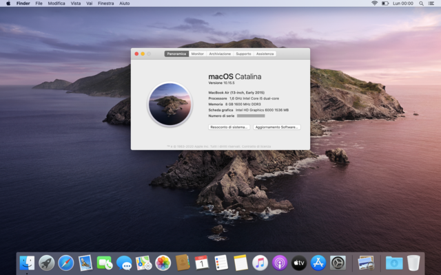 macOS 10.15 (Catalina)