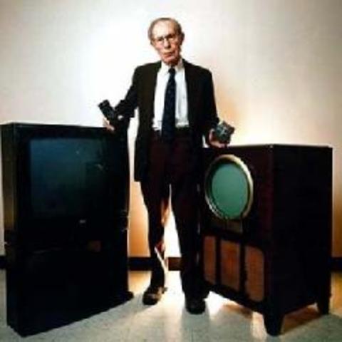 The first videotape system is introduced and the first remote control is invented by Robert Adler.