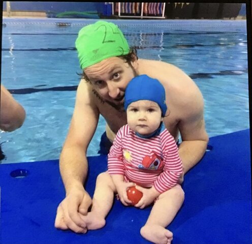 Mon premier cours de piscine