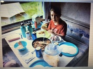 Premier weekend de camping au Pommeroy