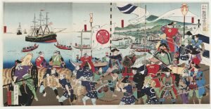 First American Ship Reaches Japan