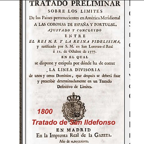 TRATADO DE SAN ILDEFONSO