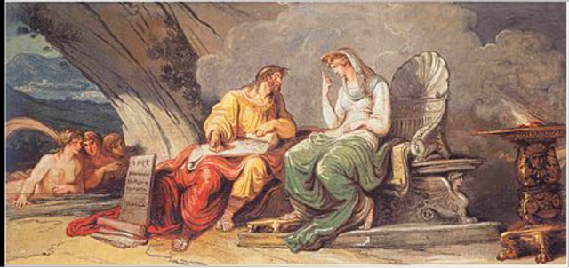 Fin del reinado de Numa pompilio