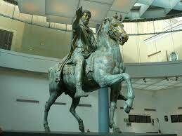 Retrat eqüestre de Marc Aureli.