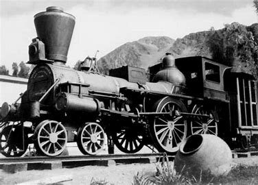 Primeira locomotora a vapor