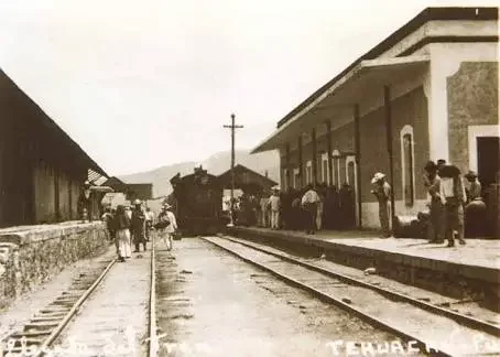 Inauguración Vía Férrea