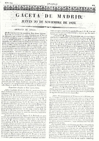 Creación del Consejo de Ministros