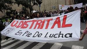 Primer paro de la Universidad