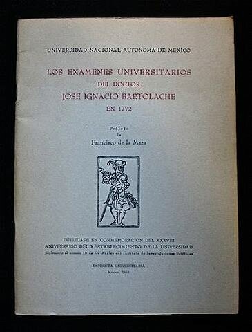 Dr. José Ignacio Bartolache