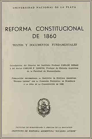 La 1° Reforma Costitucional