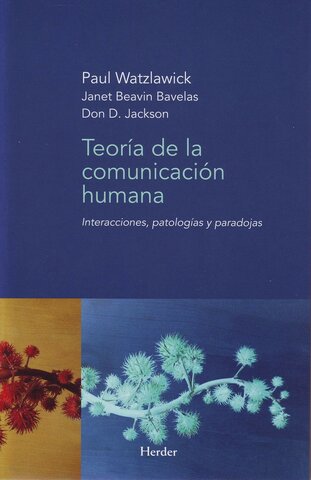 "Teoría de la comunicación humana"