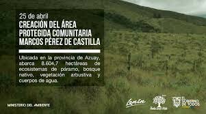 Área Protegida Comunitaria Marcos Pérez de Castilla