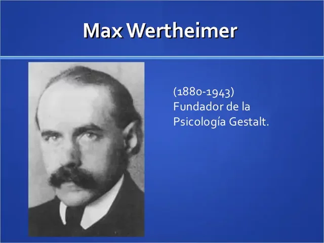 MAX WERTHEIMER (1880-1943)-GESTALT.