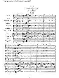 Symphony No. 31 in D Major, K.297 “Paris”
