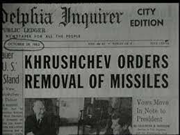 End of the Cuban Missile Crisis