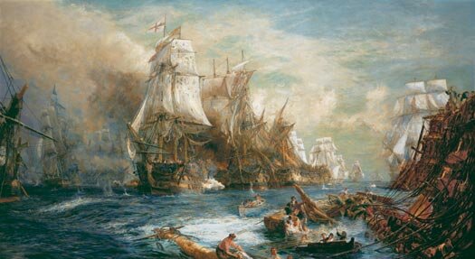 BATALLA DE TRAFALGAR (VICTORIA BRITÁNICA)