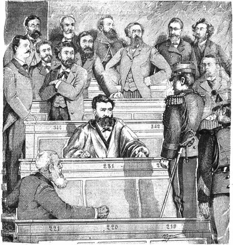 Congreso de Zurich y expulsión de los anarquistas.