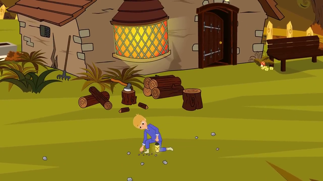 Hansel et les petits cailloux.