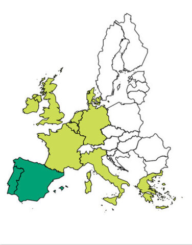 Two new members: Spain and Portugal