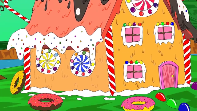 La maison en chocolat.