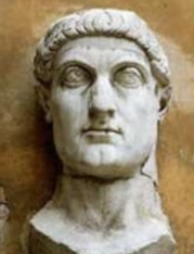 Cabeza del emperador Constantino el Grande