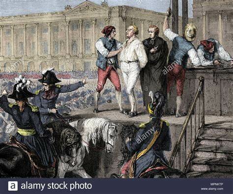 Ejecución en la guillotina de Luis XVI