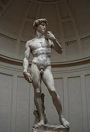 Michelangelo Finished Sculpting David