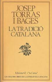 Tradició catalana. Torras y Bages