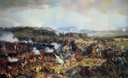 Derrota de Napoleón en Waterloo