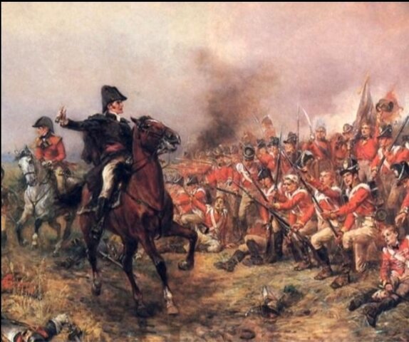 Derrota de Napoleón en Waterloo