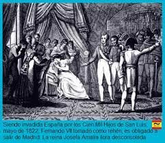 Fernando VII vuelve a España. Manifiesto de los persas.