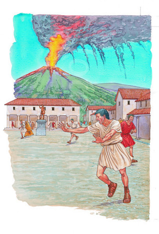 Pompeii Destroyed 79AD