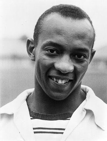"In the 1936 Olympics in Berlin, a black Alabama native educated at Ohio State University, Jesse Owens, wins four gold medals" (Ganzel 1).