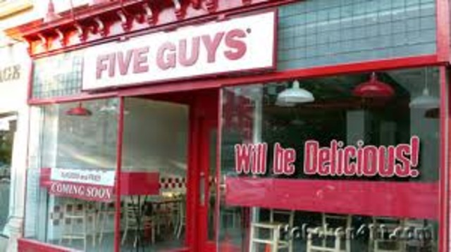 Five Guys Sharing!