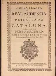 Decret de la Nova planta