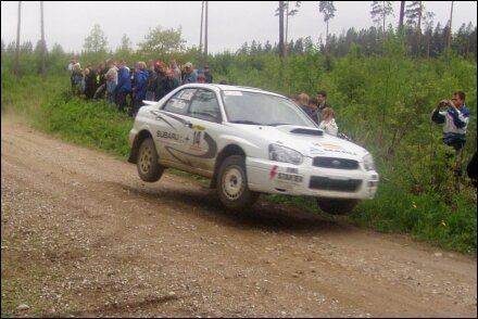 võitsin rallis 2. koha