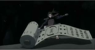 Aparición del pergamino